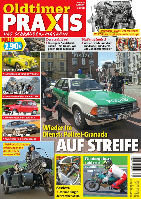 Oldtimer Praxis Revista Alemanha 2021-02 Edição original