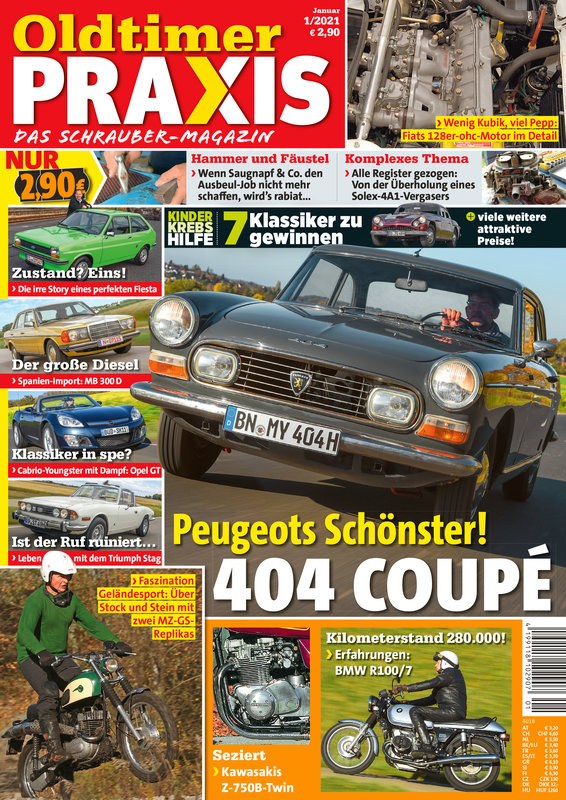 Oldtimer Praxis Revista Alemanha 2021-01 Edição original