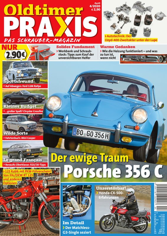 Oldtimer Praxis Magazine Germany 2020-04 Original Print Issue
