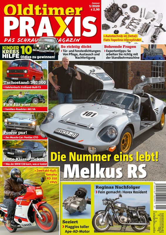 Oldtimer Praxis Magasin Tyskland 2020-01 Originalutgåva