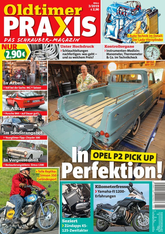 Oldtimer Praxis Revista Alemanha 2019-03 Edição original