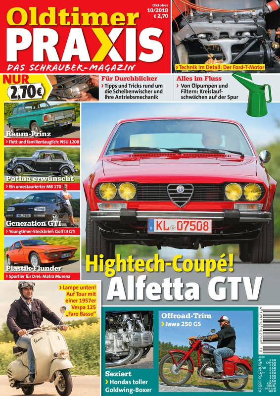 Oldtimer Praxis Revista Alemanha 2018-10 Edição original