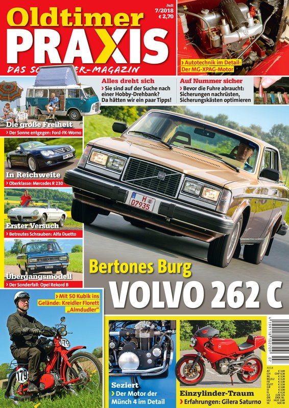 Oldtimer Praxis Revista Alemanha 2018-07 Edição original