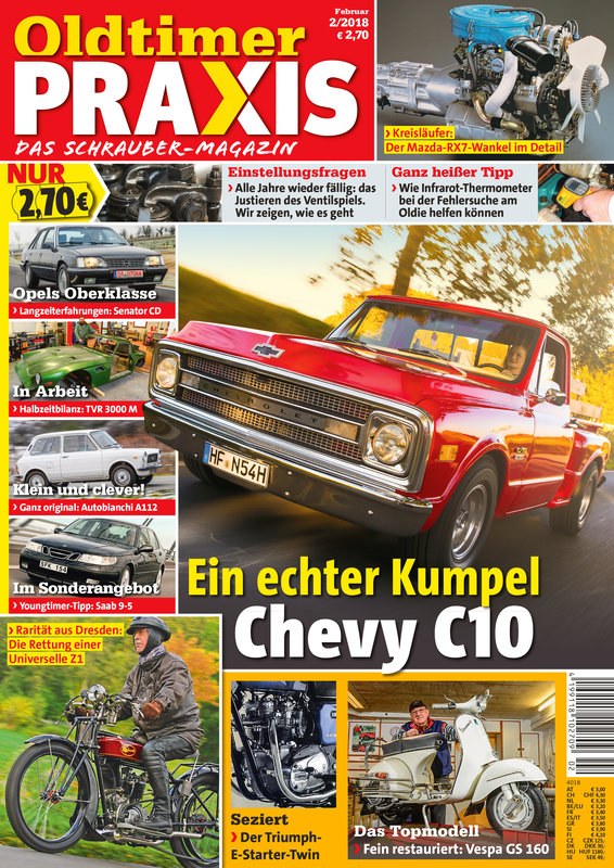 Oldtimer Praxis Revista Alemanha 2018-02 Edição original
