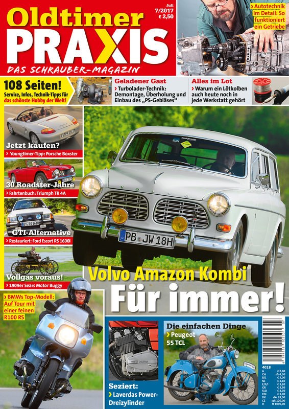 Oldtimer Praxis Revista Alemanha 2017-07 Edição original