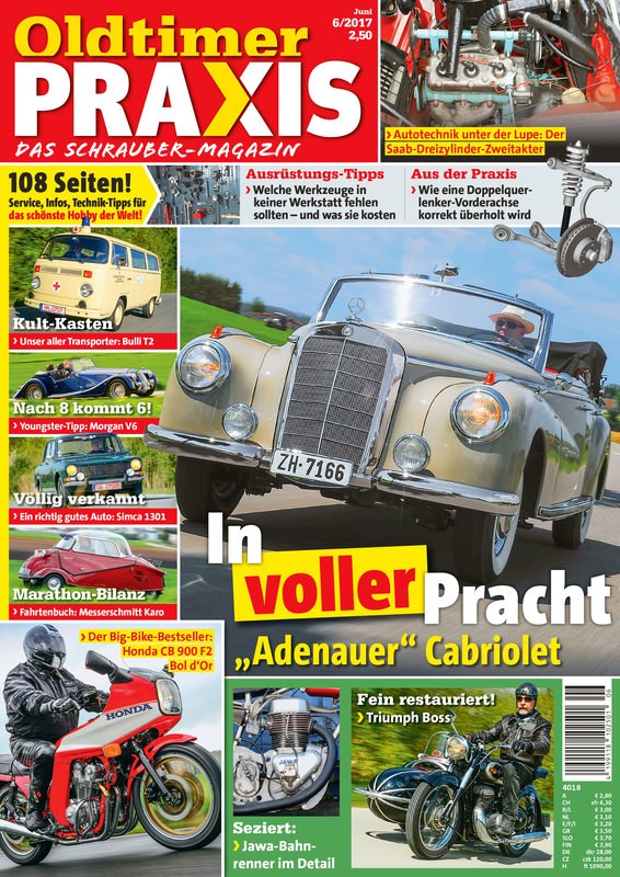Oldtimer Praxis Revista Alemanha 2017-06 Edição original