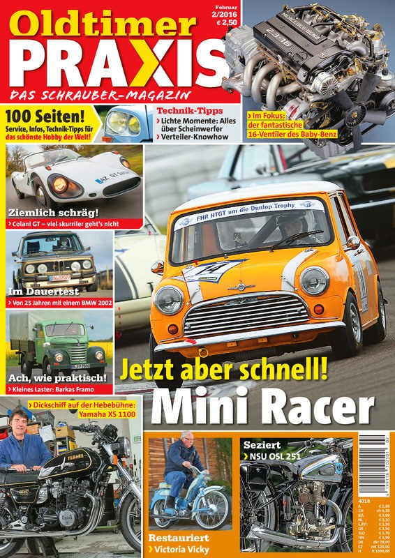 Oldtimer Praxis Revista Alemanha 2016-02 Edição original