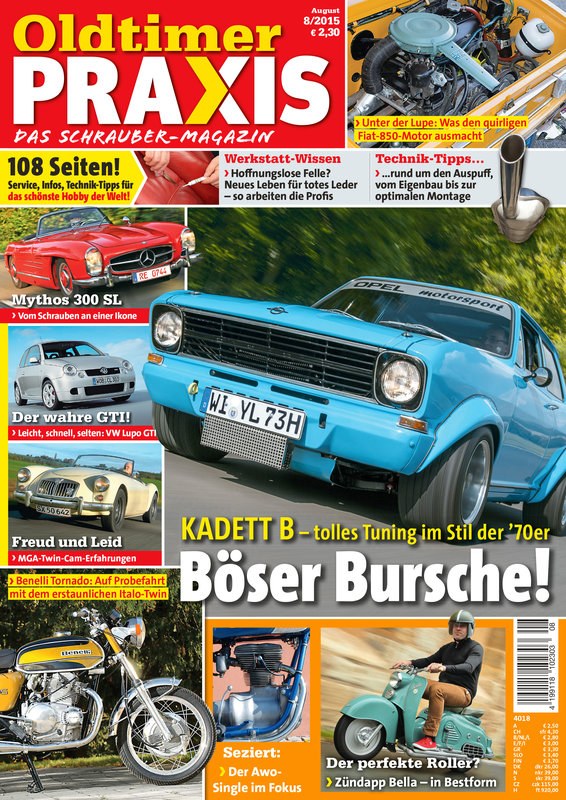 Oldtimer Praxis Revista Alemanha 2015-08 Edição original