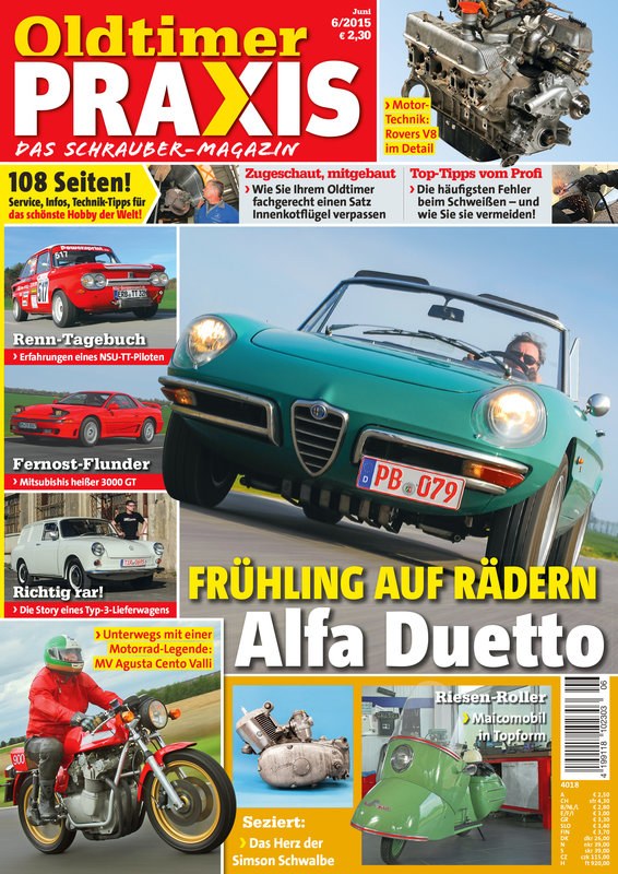 Oldtimer Praxis Revista Alemanha 2015-06 Edição original
