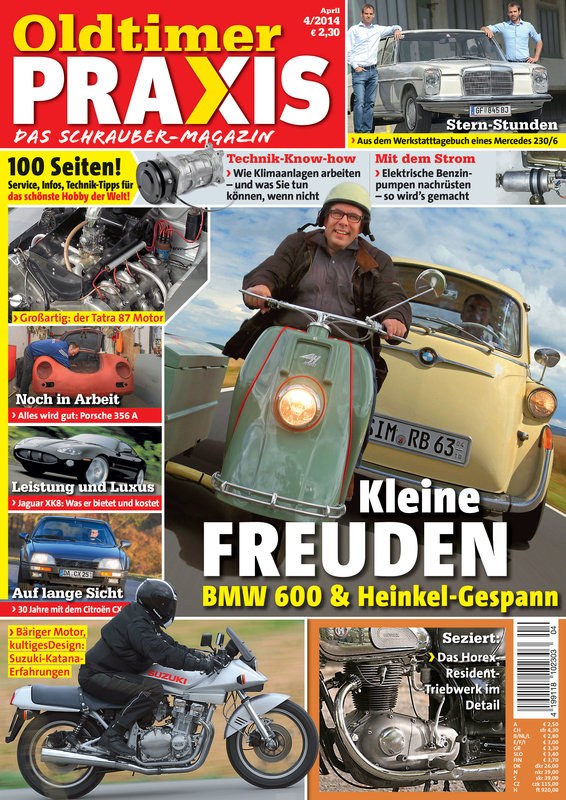 Oldtimer Praxis Revista Alemanha 2014-04 Edição original