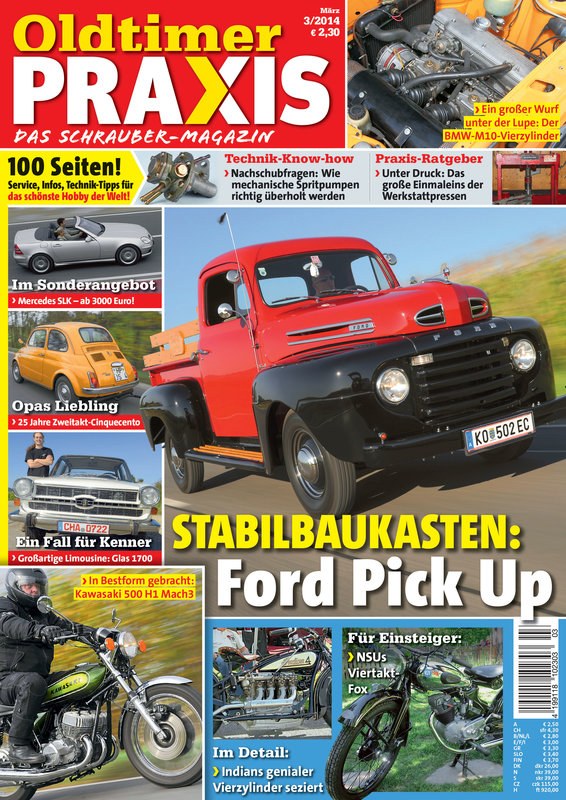 Oldtimer Praxis Magasin Tyskland 2014-03 Originalutgåva