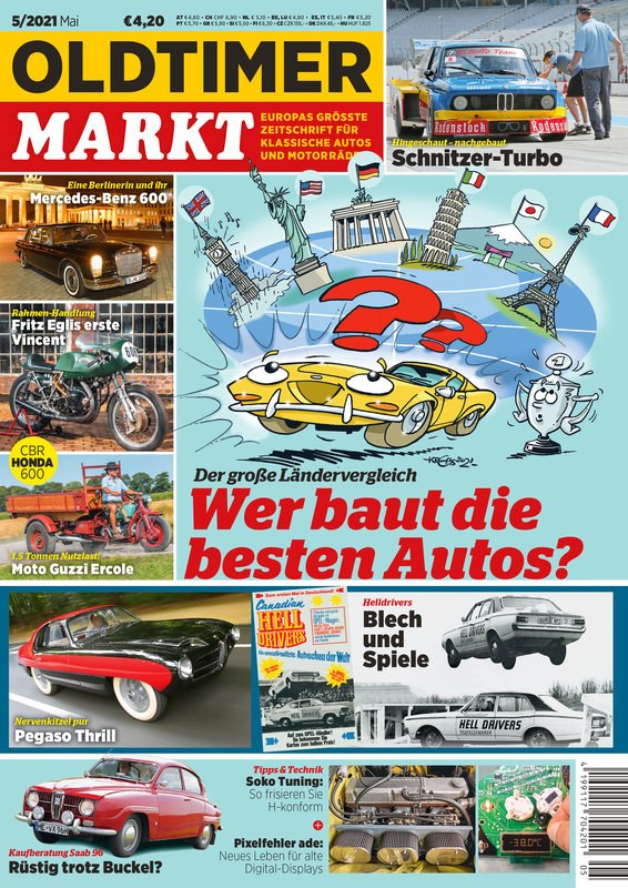 Oldtimer Praxis Magazin Deutschland 2010-03 Oldtimer Klassische Autos Ländervergleich Automobilbau