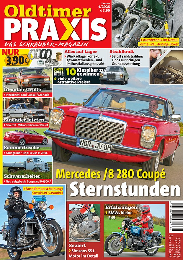 Oldtimer Praxis Revista Alemanha 2025-01 Edição original