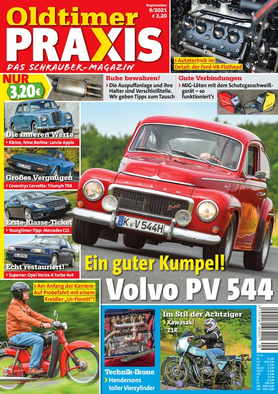 Oldtimer Praxis Magazine Germany 2021-09 Original Print Issue