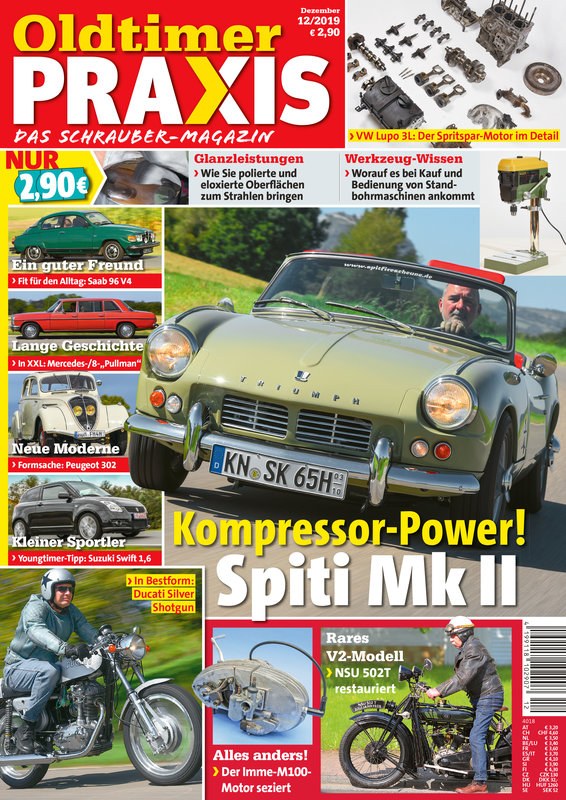 Oldtimer Praxis Revista Alemania 2019-12 Edición original