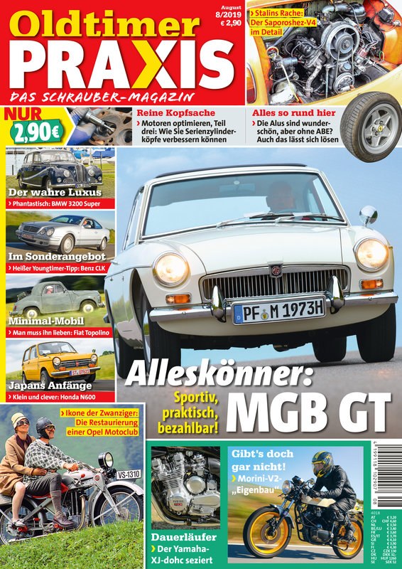 Oldtimer Praxis Revista Alemanha 2019-08 Edição original