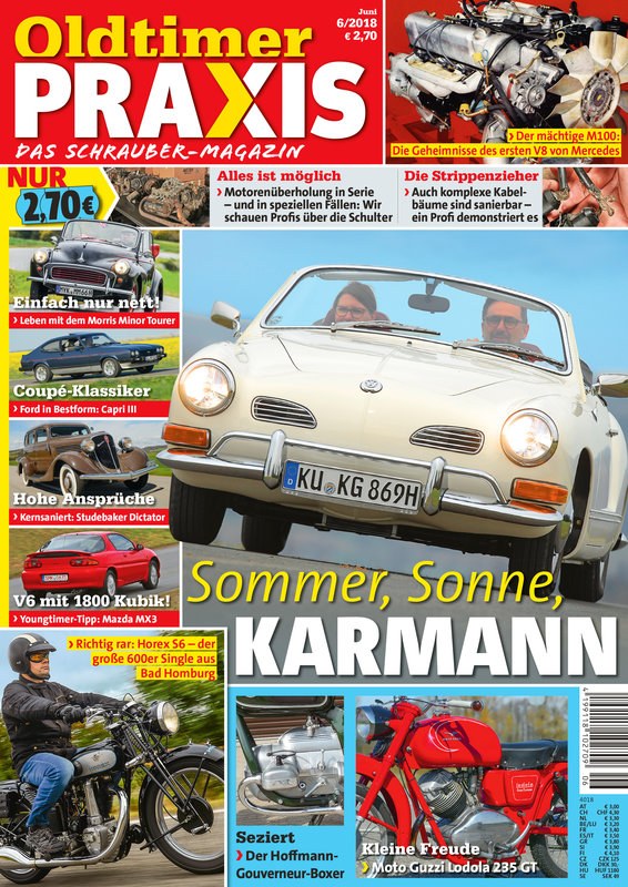 Oldtimer Praxis Revista Alemanha 2018-06 Edição original