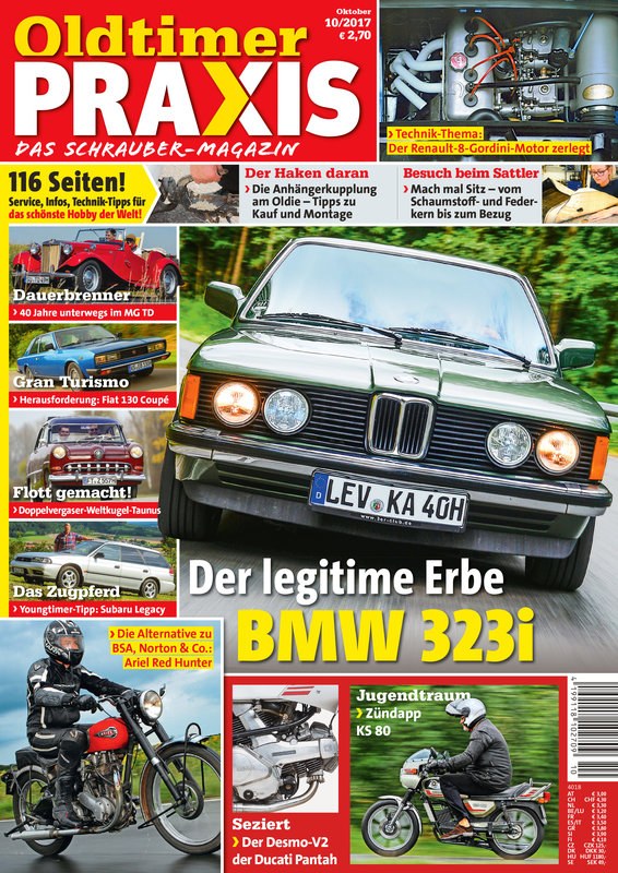 Oldtimer Praxis Revista Alemanha 2017-10 Edição original