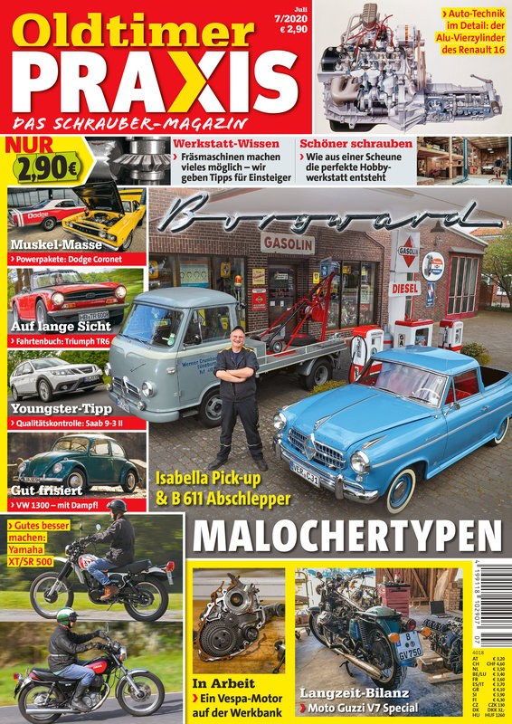 Oldtimer Praxis Magazin Deutschland 2011-09 Oldtimer Borgward Isabella Pick-up Borgward B 611