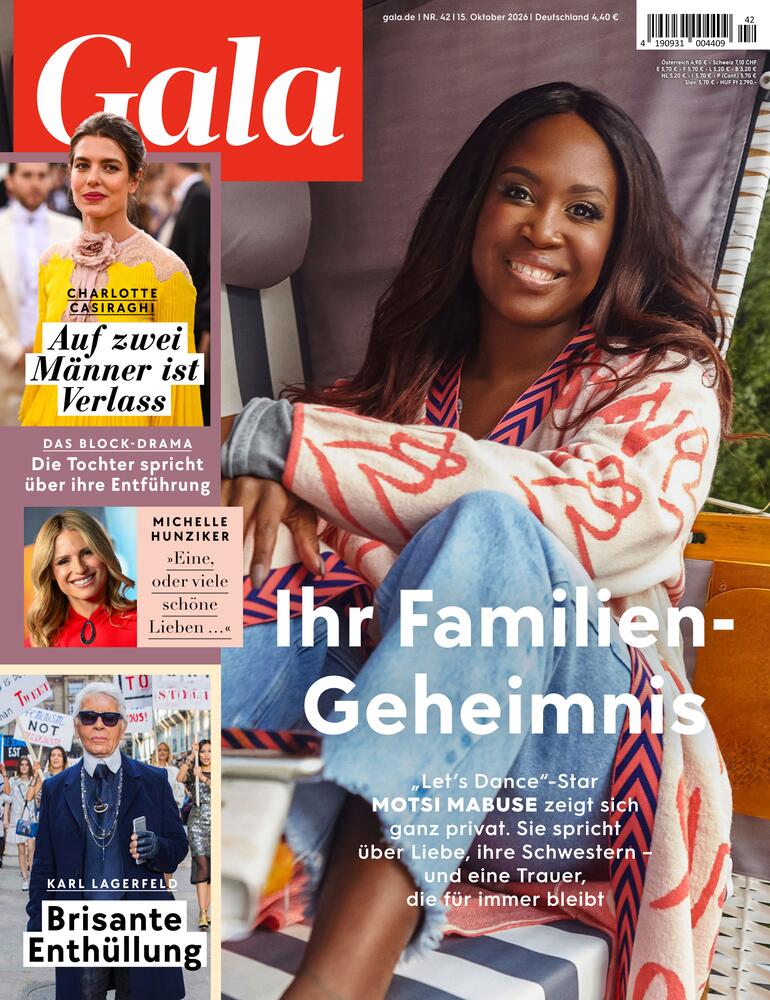 Gala Magazine Germany 2026-42 – Motsi Mabuse Charlotte Casiraghi Michelle Hunziker Karl Lagerfeld – Original Print Issue