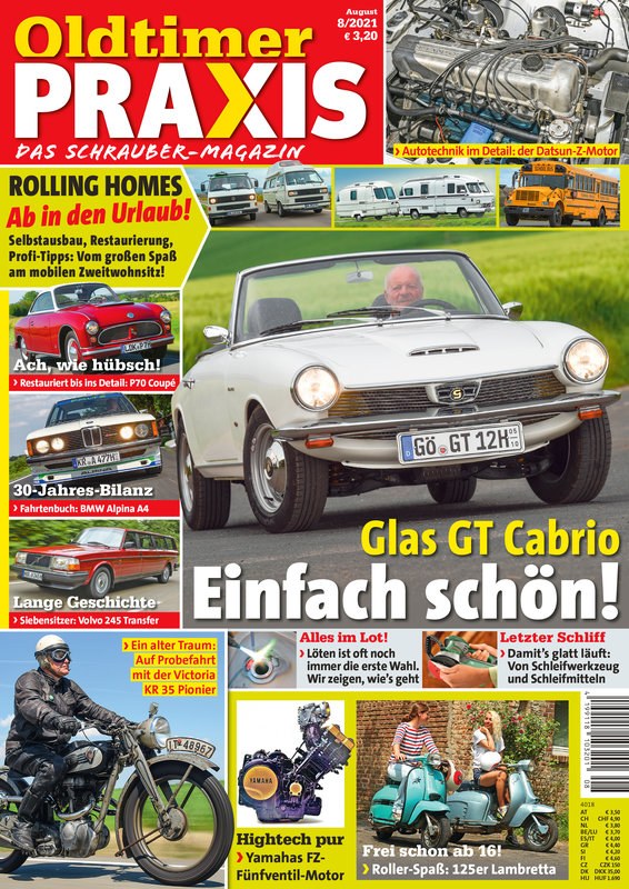 Oldtimer Praxis Revista Alemania 2021-08 Edición original