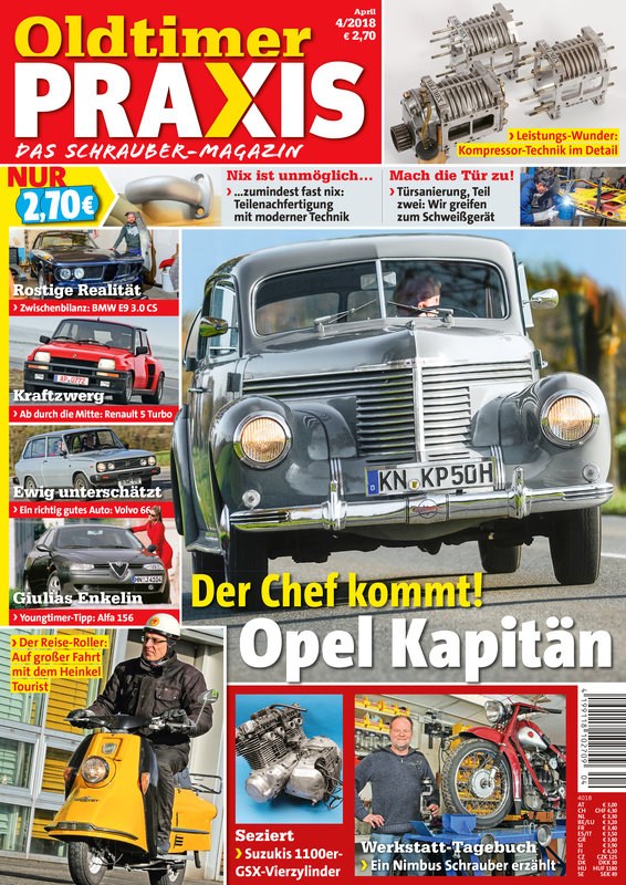 Oldtimer Praxis Revista Alemanha 2018-04 Edição original