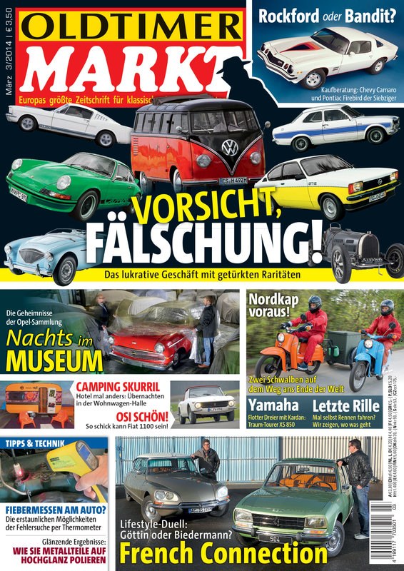 Oldtimer Praxis Rivista Germania 2003-08 Edizione originale