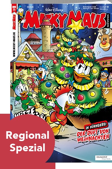 Micky Maus Magazin Deutschland 2024-25 Donald Duck Tick, Trick Und Track