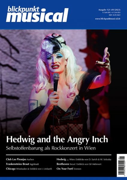 Blickpunkt Film Tijdschrift Duitsland 2023-01 – Hedwig And The Angry Inch Club Las Piranjas – Originele uitgave