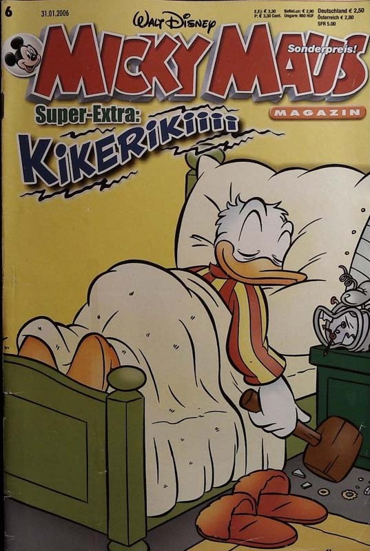 Micky Maus Magazine Allemagne 2006-06 – Donald Duck – Édition originale
