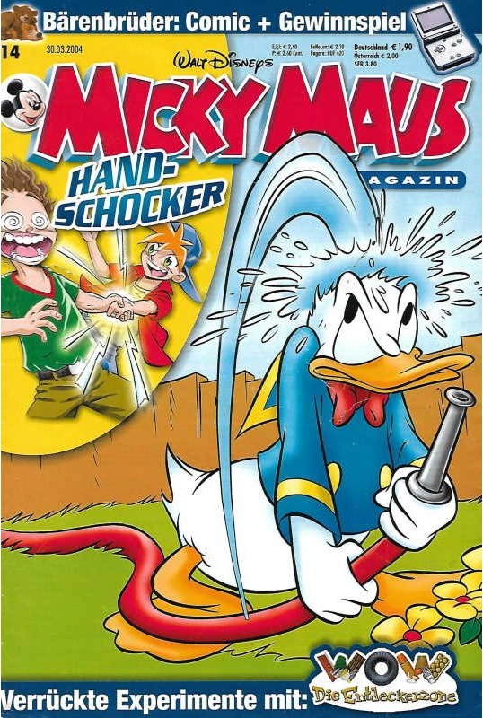 Micky Maus Magazine Germany 2004-14 – Donald Duck – Original Print Issue