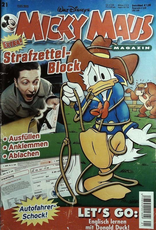 Micky Maus Magazine Allemagne 2003-21 – Donald Duck – Édition originale