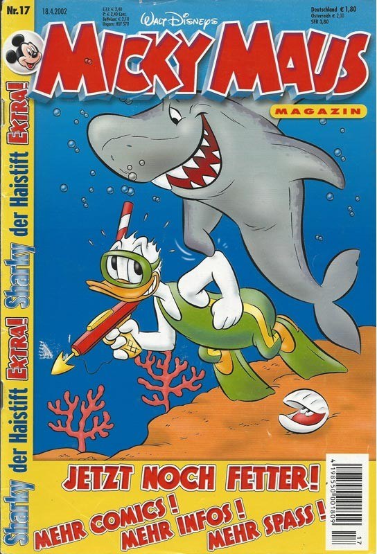 Micky Maus Magazine Allemagne 2002-17 – Donald Duck – Édition originale