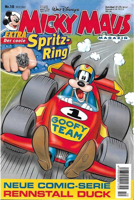 Micky Maus Magazine Allemagne 2002-10 – Goofy – Édition originale