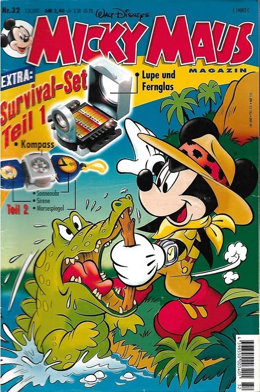 Micky Maus Magasin Tyskland 2001-32 – Micky Maus – Originaludgave