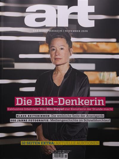 Art Magazine Germany 2026-11 – Hito Steyerl – Original Print Issue