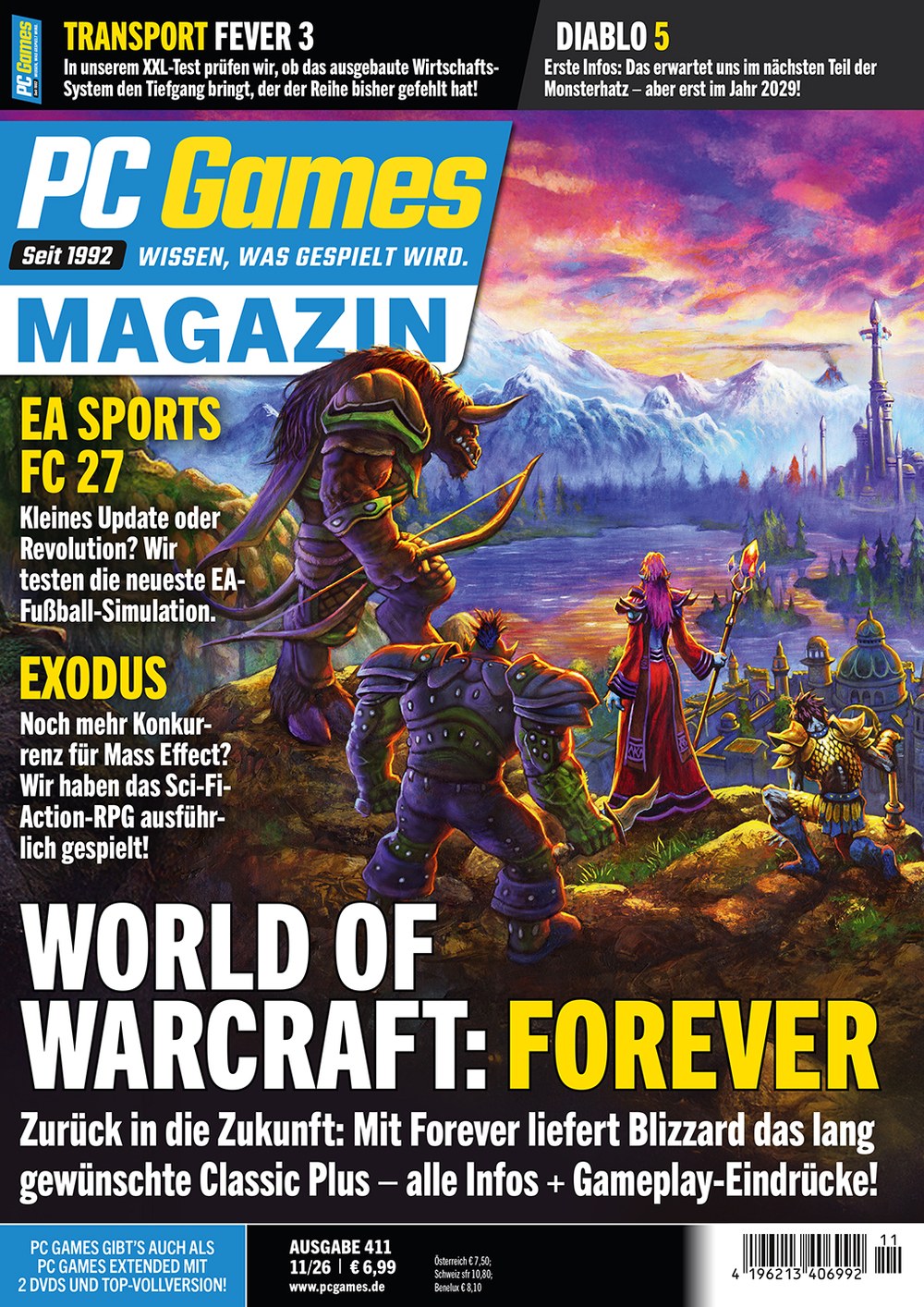 PC Games Magazine Allemagne 2026-11 Édition originale