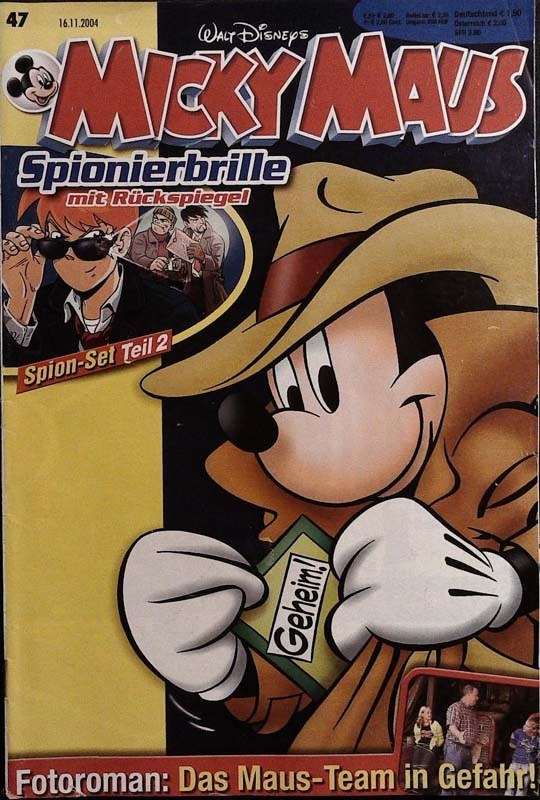 Micky Maus Rivista Germania 2004-47 – Micky Maus – Edizione originale