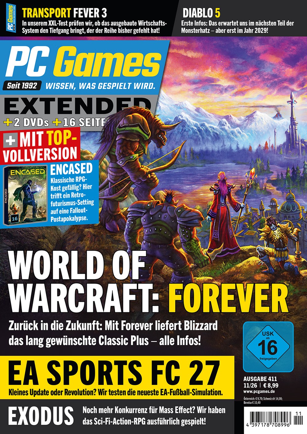 PC Games Extended Magazine Germany 2026-11 Original Print Issue