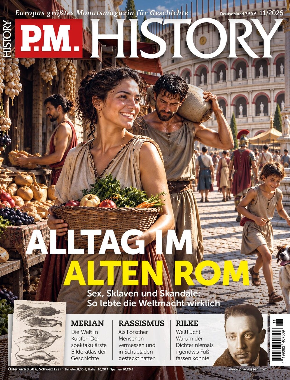 PM History Tijdschrift Duitsland 2026-11 – Rainer Maria Rilke – Originele uitgave
