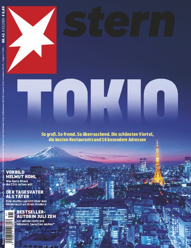 Stern Tijdschrift Duitsland 2026-41 – Helmut Kohl Boris Rhein Juli Zeh – Originele uitgave