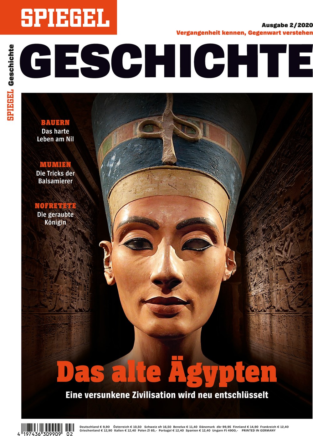 Spiegel Geschichte Magazine Germany 2020-02 – Nofretete – Original Print Issue