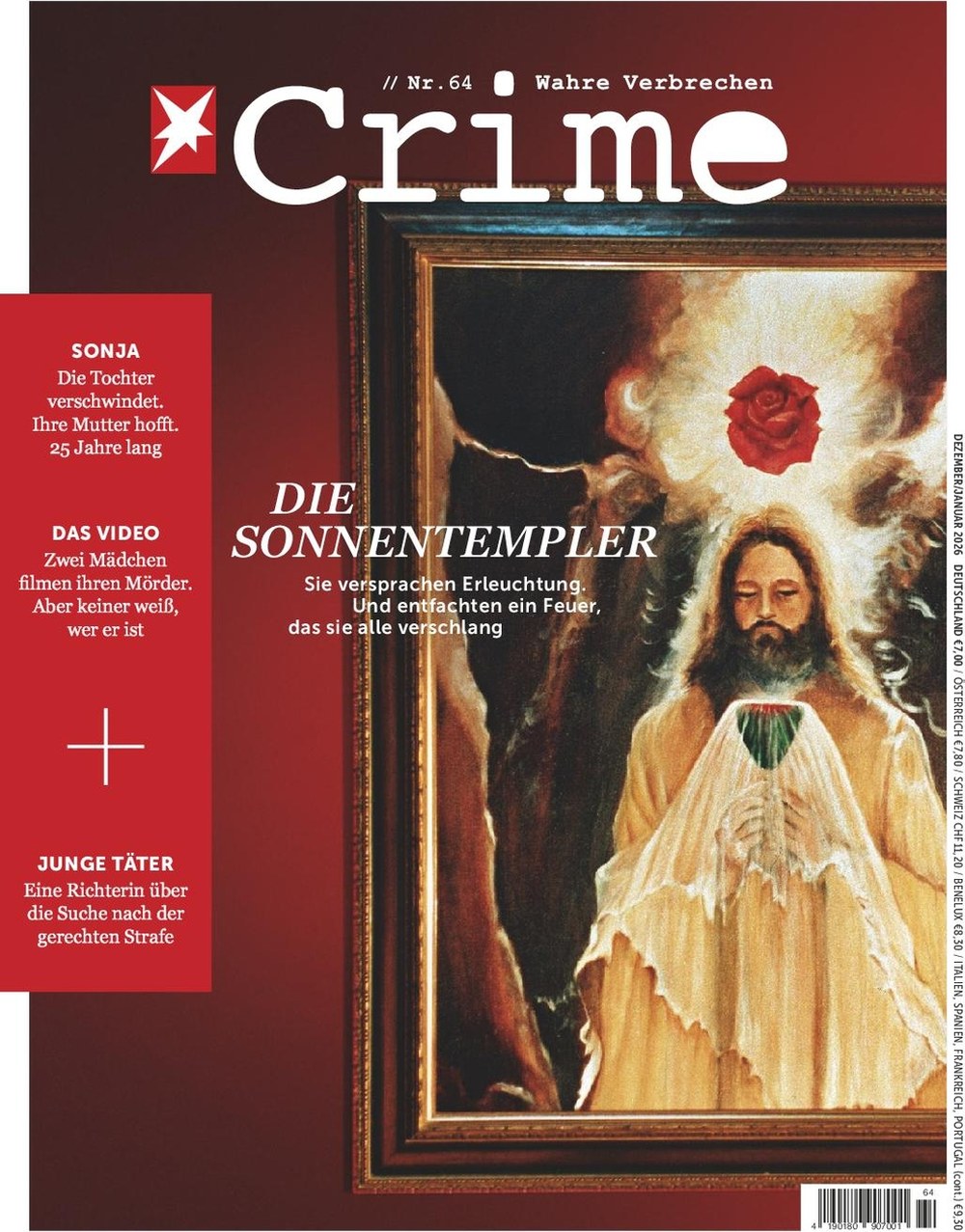 Stern Crime Tijdschrift Duitsland 2025-64 – Sonnentempler – Originele uitgave