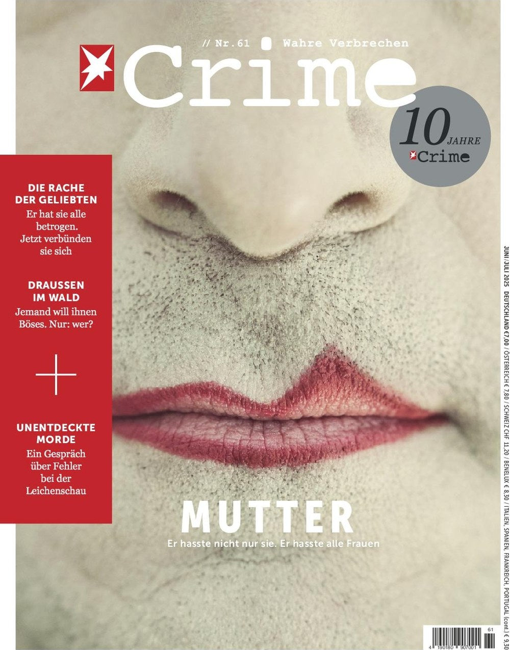 Stern Crime Tijdschrift Duitsland 2025-61 Originele uitgave