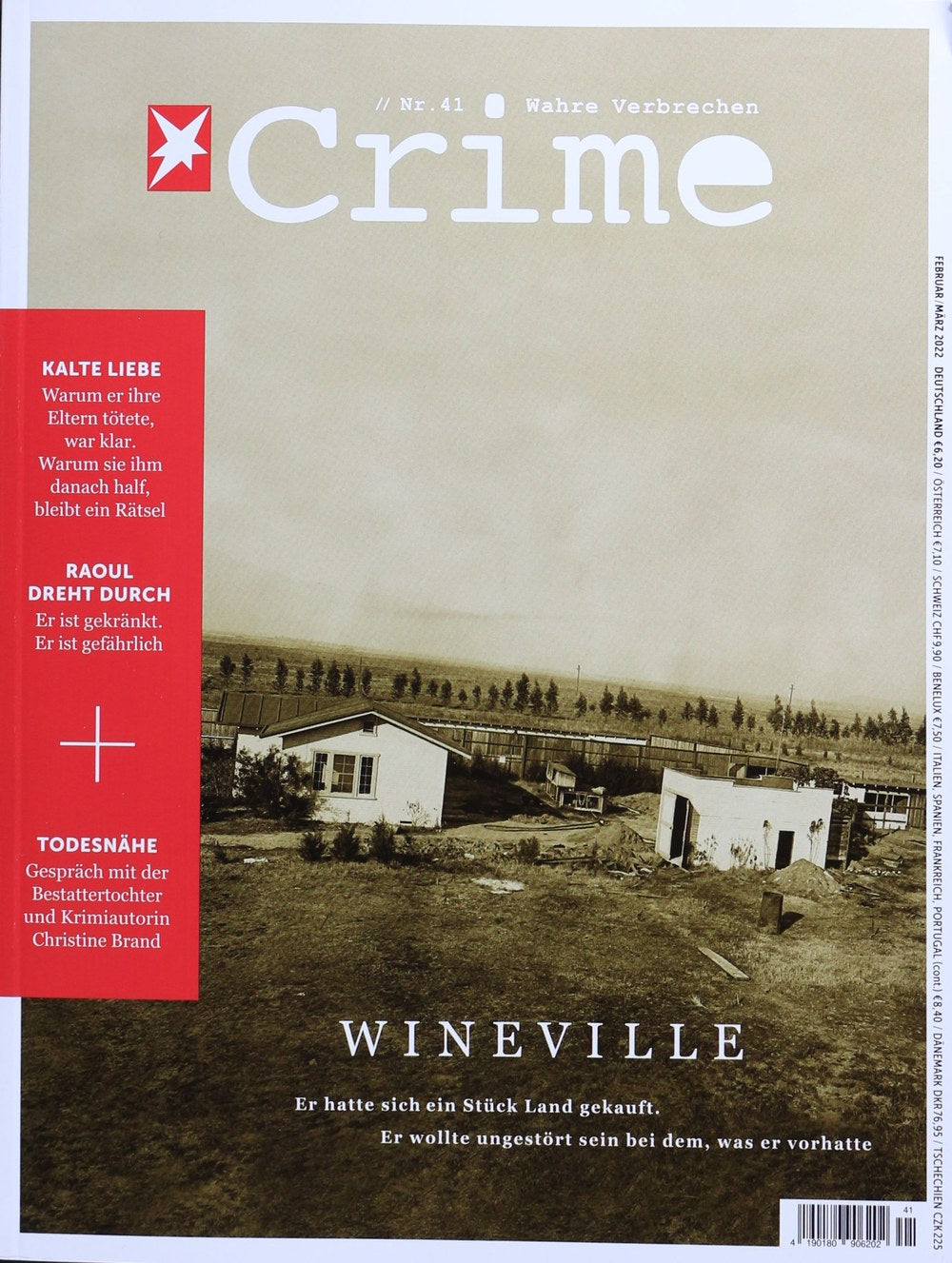 Stern Crime Magazine Allemagne 2022-41 – Christine Brand – Édition originale
