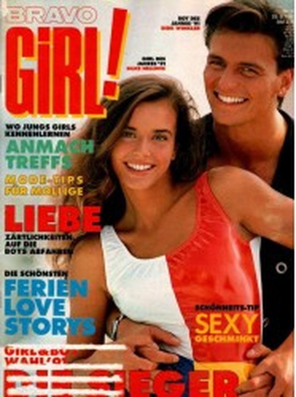 Bravo Girl Tijdschrift Duitsland 1991-14 Originele uitgave
