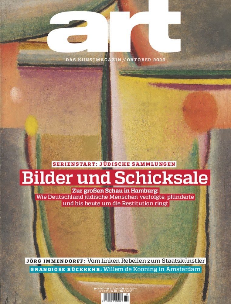 Art Tijdschrift Duitsland 2026-10 – Jörg Immendorff Willem De Kooning – Originele uitgave