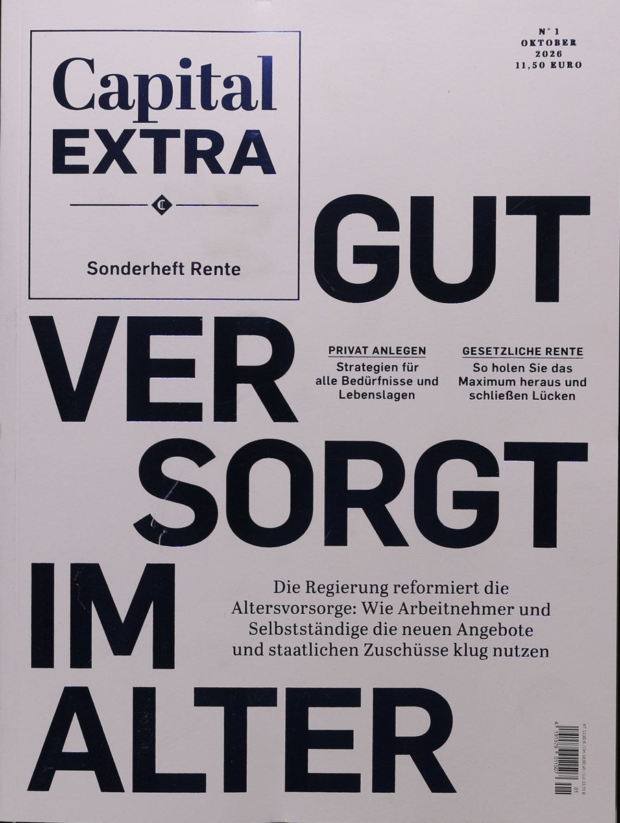 Capital Rivista Germania 2026-11 Edizione originale