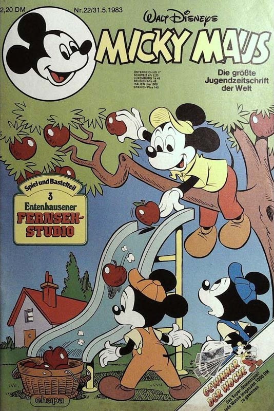 Micky Maus Magazine Allemagne 1983-22 – Micky Maus – Édition originale