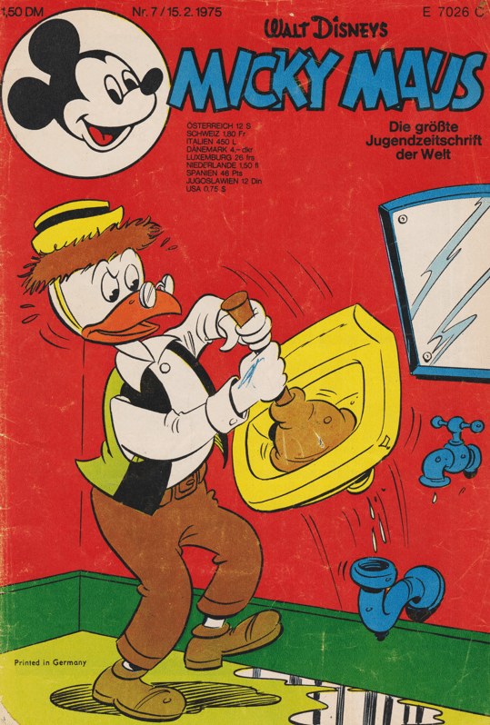Micky Maus Tijdschrift Duitsland 1975-07 – Donald Duck Micky Maus – Originele uitgave